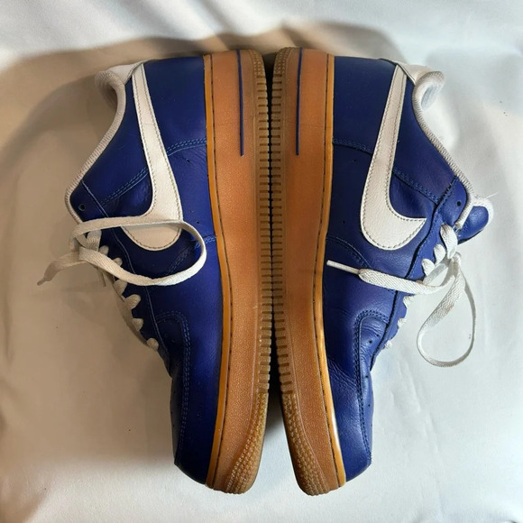 NIKE ID AIR Sz 10 Lace  Up Sneakers Low Top Contrasting Colour Way - Picture 8 of 12